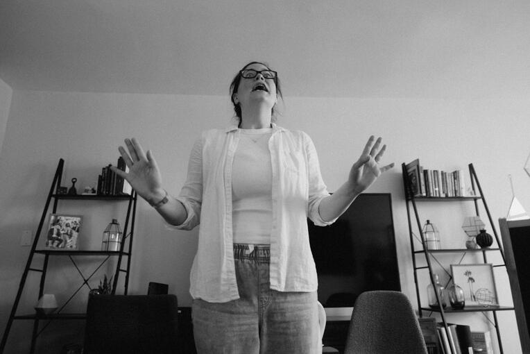 Tea with G Rehearsal 1 New York NY