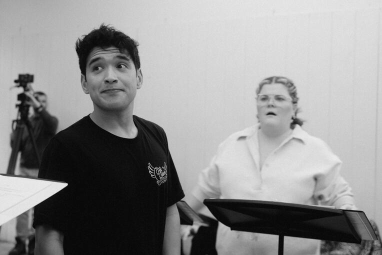Heated Rivalry Parody Rehearsal 1
