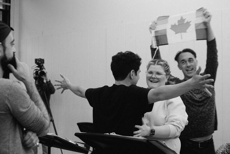 Heated Rivalry Parody Rehearsal 1