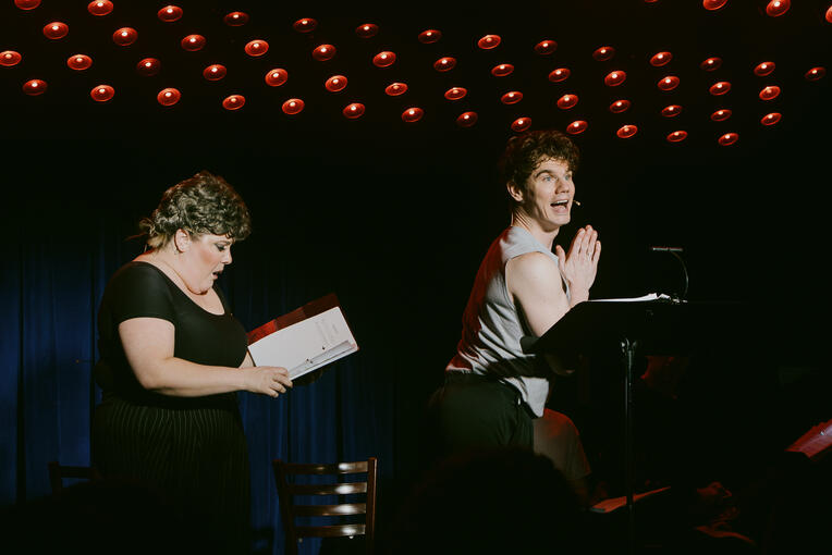 Heated Rivalry Parody Staged Reading 1